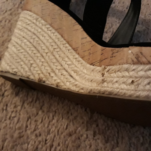 REPORT Wedge Sandal..size 10..black - Picture 11 of 15